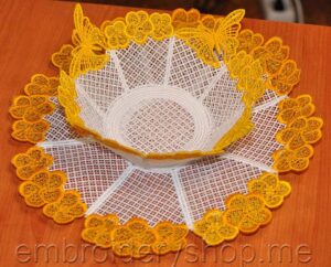 Niceness Bowl and Doilies Set _fsl0022
