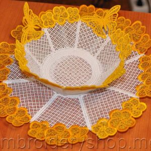 Niceness Bowl and Doilies Set _fsl0022