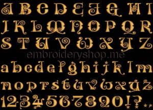 English font_f0010_30 mm