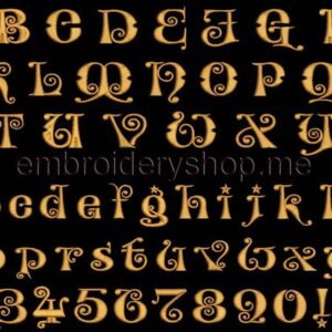 English font_f0010_30 mm