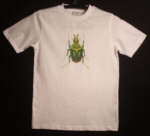 Machine embroidery design Beetle int0004