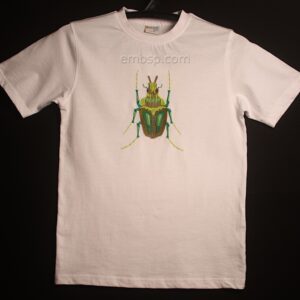 Machine embroidery design Beetle int0004