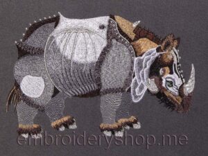 Rhinoceros medium size_anm0014