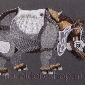 Rhinoceros medium size_anm0014