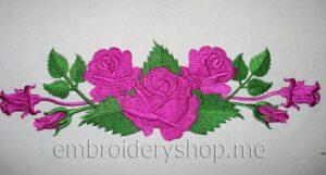 Pattern with Roses abs0014