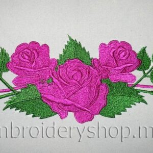 Pattern with Roses abs0014