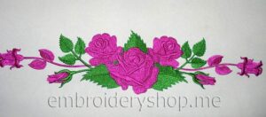 Pattern with Roses abs0015