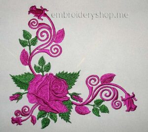 Pattern with Roses abs0018