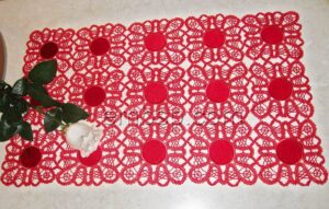Christmas lace doily fsl0030