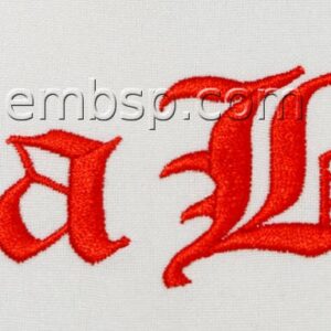 Russian font f0018_30 mm