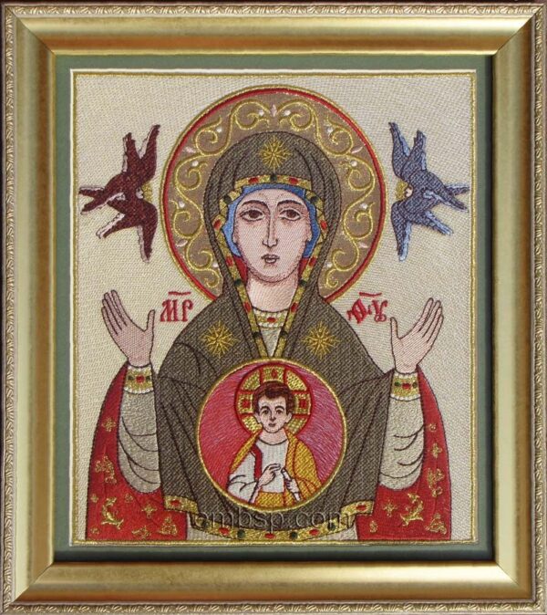 Icon of the Mother of God of the Sign smb0017