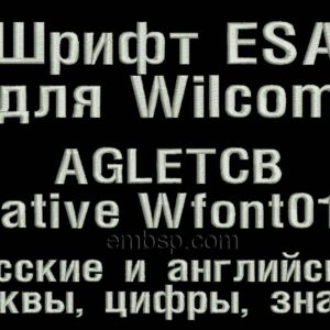 ESA Font Wfont012