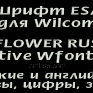ESA Font Wfont011