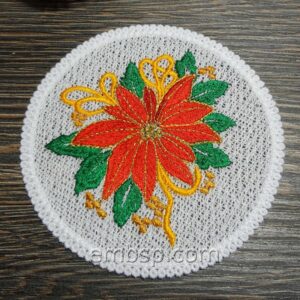 Lace Christmas Doily fsl0046