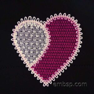 Lace Heart fsl0054