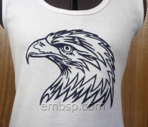 Machine embroidery design Eagle brd0049