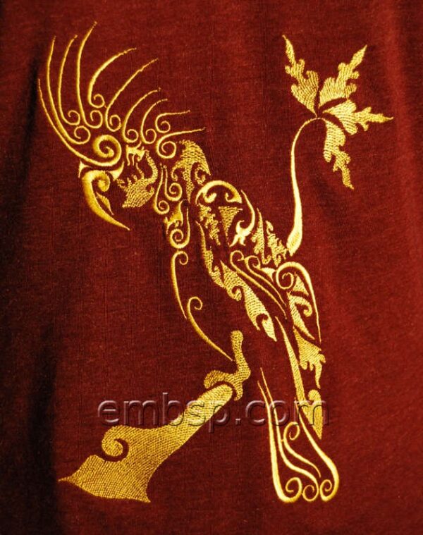 Golden Parrot at sunset brd0051