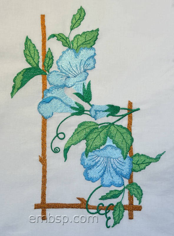 Machine embroidery design Convolvulus flw0131