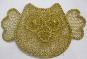 Machine embroidery design Lace Owl fsl0062