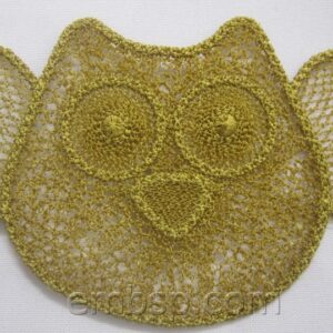 Machine embroidery design Lace Owl fsl0062