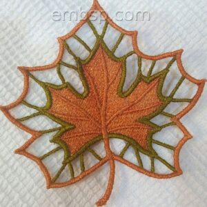 Machine embroidery design Lace Leaf fsl0066