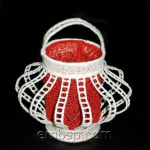 Machine embroidery design Lace Lantern fsl0067