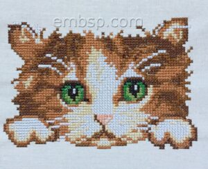 Machine embroidery design Cat crs0014