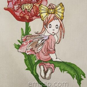Machine embroidery design Fairy ppl0033