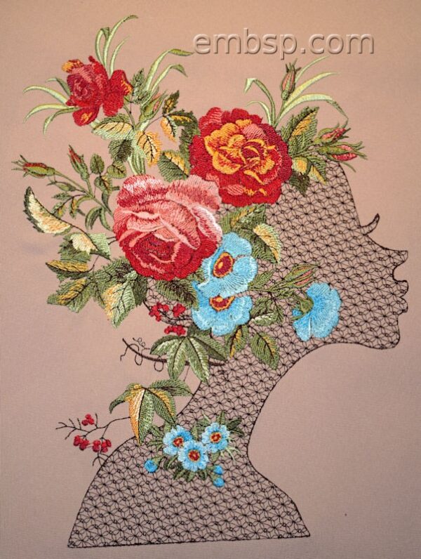 Machine embroidery design Flower Fairy ppl0034_180x250