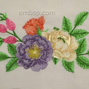 Machine embroidery design Neskutchny gardens flw0142