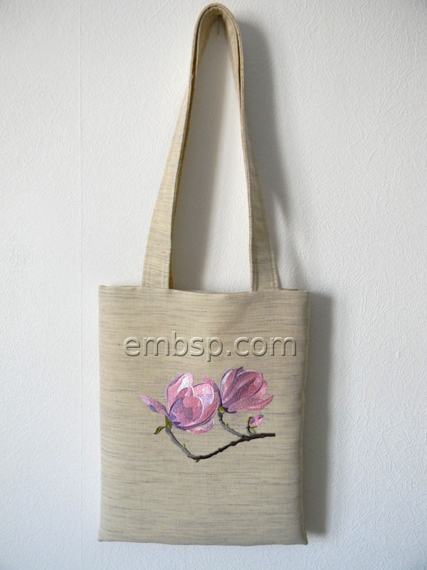 Machine embroidery design Magnolia flw0143