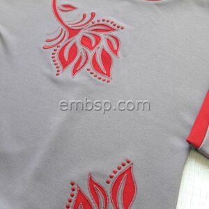 Machine embroidery designs Fire flower flw0145
