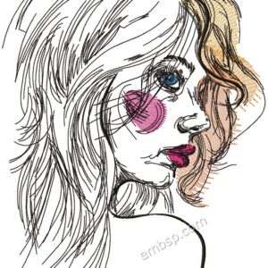 Machine embroidery design Stranger ppl0035_220x255