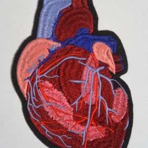 Machine embroidery design Satin Heart hrt0016
