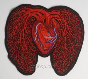 Machine embroidery design Heart hrt0017
