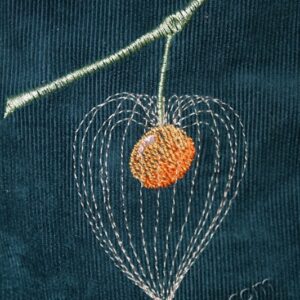 Machine embroidery design Physalis flw0148